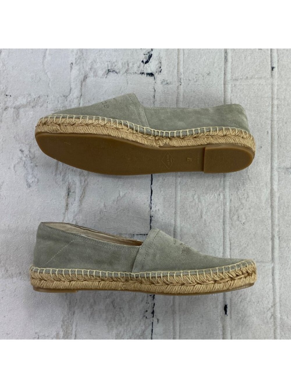 Rag & Bone Suede VGUC Espadrilles Beige Size 37 Womens Casual Slip-On Shoes - Picture 13 of 16